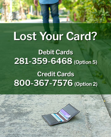 Lost or Stolen Card